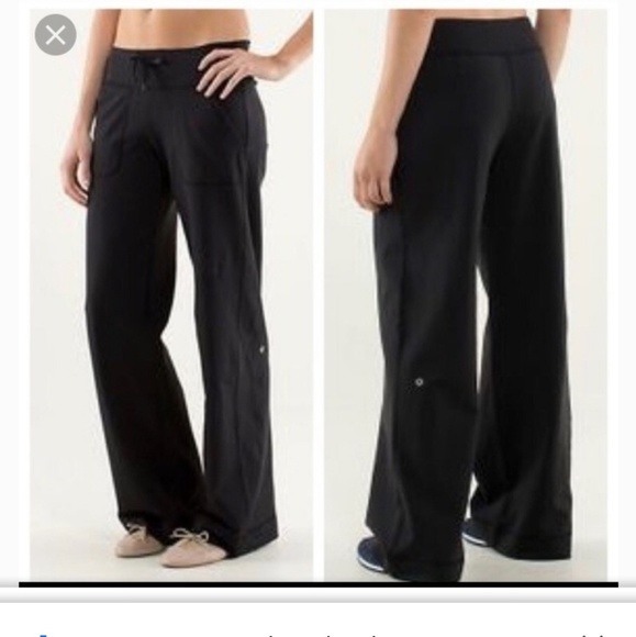 Lululemon Wide Leg Yoga Pants